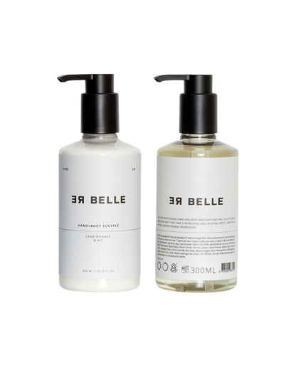 Duokit Hand &amp; Body Wash, Hand &amp; Body Soufflé Lemongrass Mint 300 ml