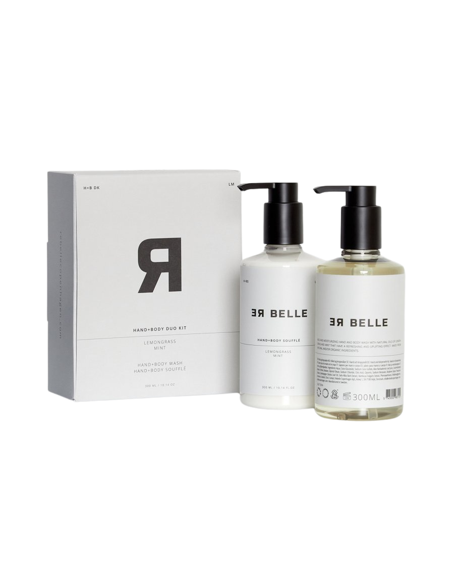 Duokit Hand &amp; Body Wash, Hand &amp; Body Soufflé Lemongrass Mint 300 ml