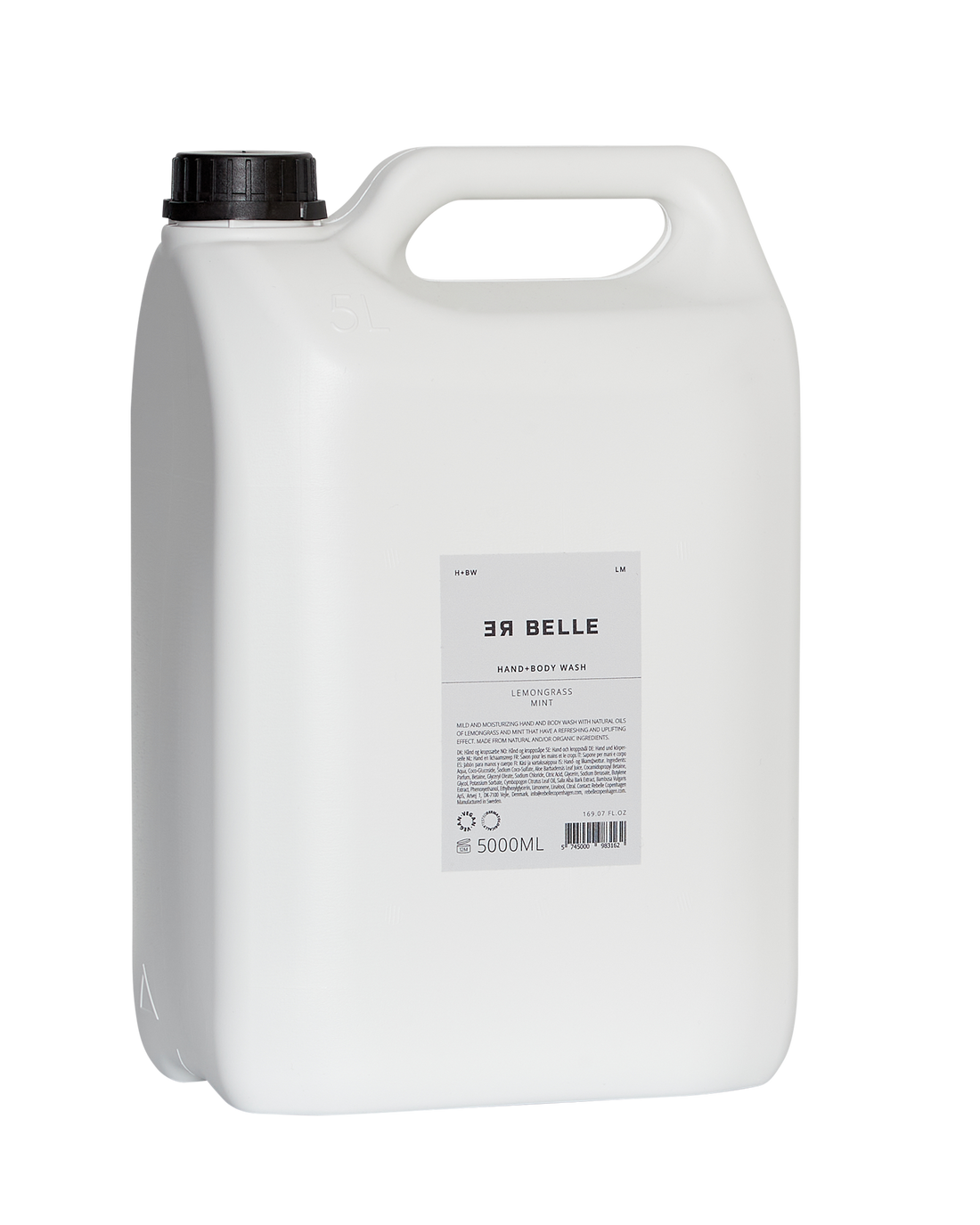 Hand &amp; Body Wash Refill Lemongrass Mint 5000 ml