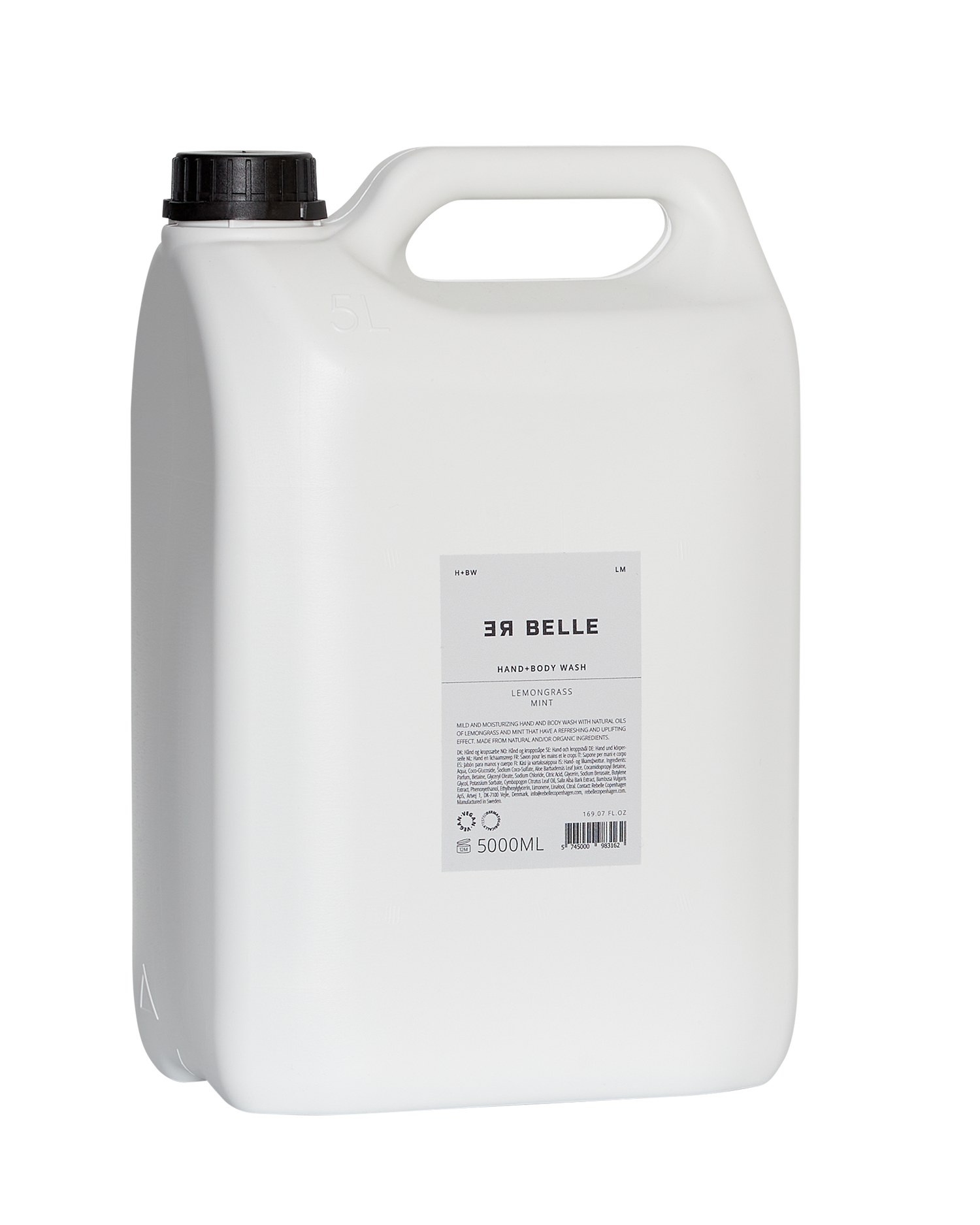 Hand &amp; Body Wash Refill Lemongrass Mint 5000 ml