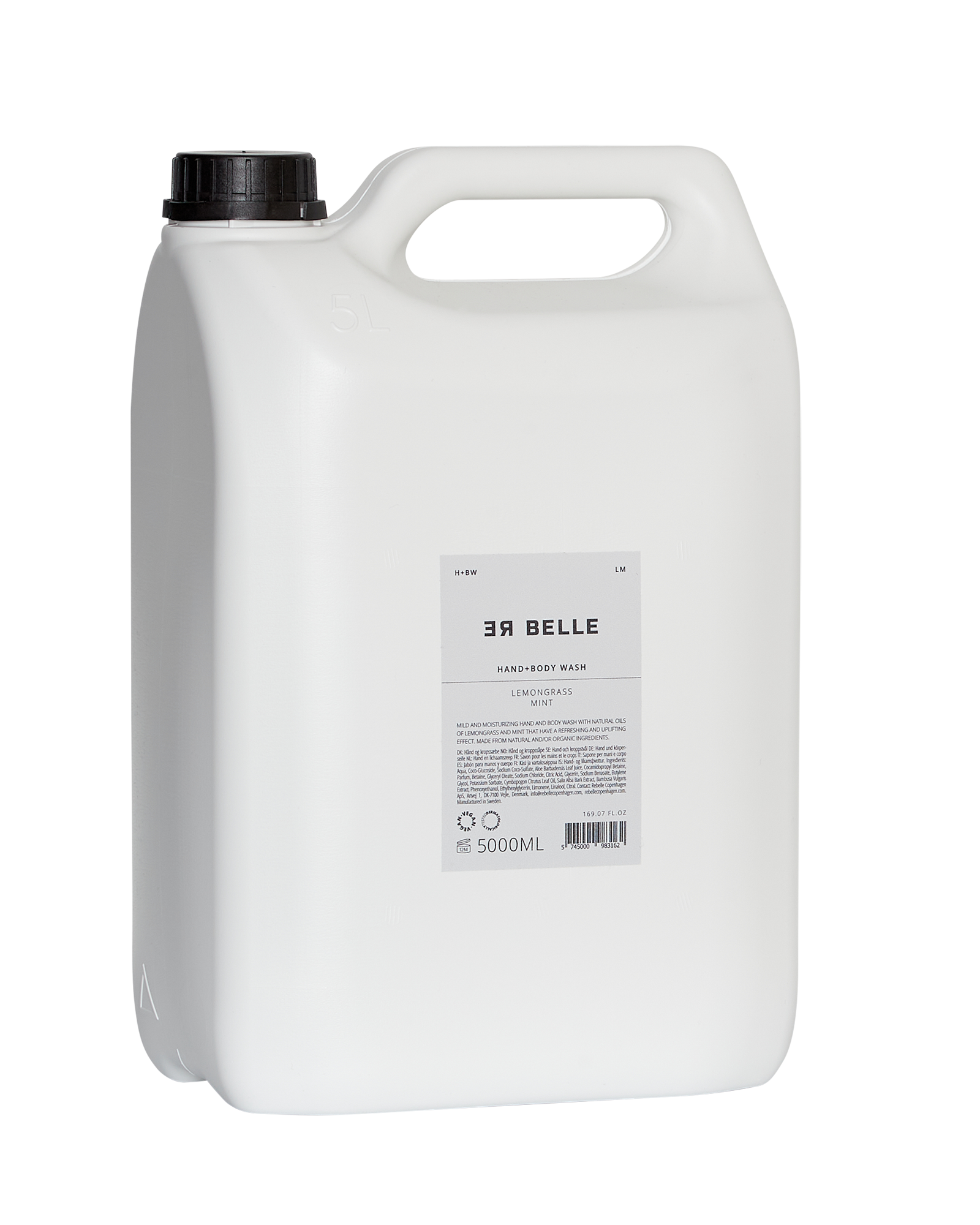Hand &amp; Body Wash Refill Lemongrass Mint 5000 ml