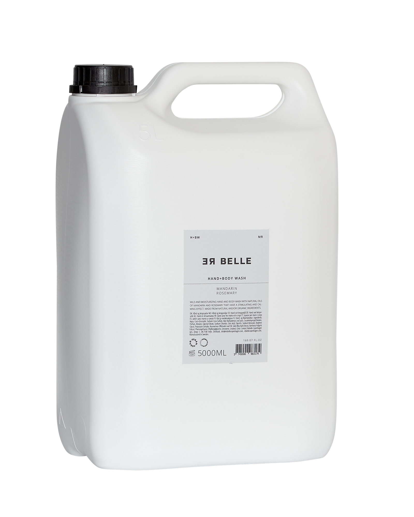 Hand &amp; Body Wash Mandarin Rosmary 5000 ml Refill