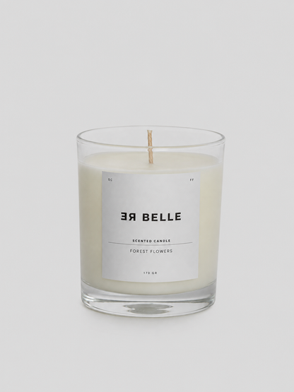 Scented Candle Forest Flowers